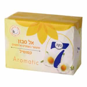 סבון מוצק נקה 7 ארומה לבן רביעייה
