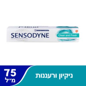 משחת שיניים סנסודיין קלין אנד פרש 75 מ"ל