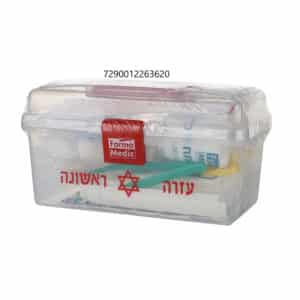 תיק עזרה ראשונה מפלסטיק – פארמה מדיק