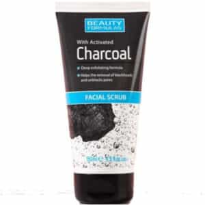 BEAUTY FORMULAS סדרת פחם תרחיץ פלינג לפנים בתוספת פחם פעיל 150מ"ל