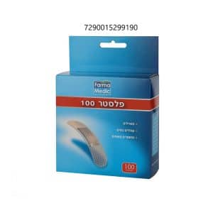 פלסטרים שקוף 100 יח