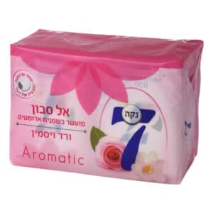 סבון מוצק נקה 7 ארומה לבן רביעייה
