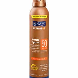 אולטרסול ספריי שקוף מבוגרים 200 מל 50 SPF