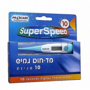 מד חום דיגיטלי גמיש 10 שניות procare