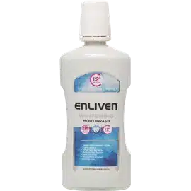 שטיפת פה ENLIVEN מלבינה 500 מ"ל