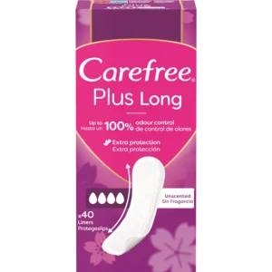 Carefree - מגני תחתון Plus Long בישום עדין 40 יחידות