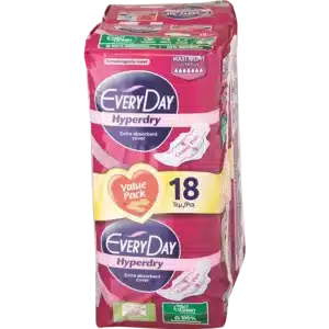 תחבושת EVERY DAY מקסי נייט 18+18 מארז חיסכון