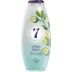 נקה 7 תחליב רחצה מלפפון וליים
