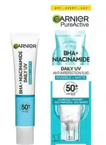 גרנייה תחליב לחות Pure Active עם ניאצינאמיד ו-SPF50 -נפח 40 מ''ל