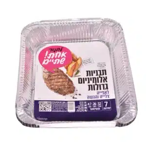 תבניות ארוזות R31 תבנית 105 גדול 7 יח' ר. שמאי