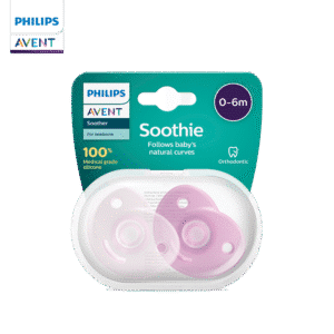 זוג מוצצי ניו בורן 0-6 ורוד אוונט