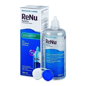 תמיסת רניו Renu - תמיסה רב תכליתית לעדשות מגע 360 מ"ל