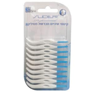 PHARMA DENT קיסמי מברשת רכים מגומי 40 יח