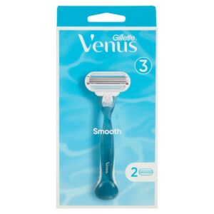 Gillette Venus וונוס מכשיר 3 להבים סמוט +2 סכינים