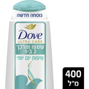 דאב DOVE שמפו לחות יום יומי 2 ב- 1 400 מ"ל