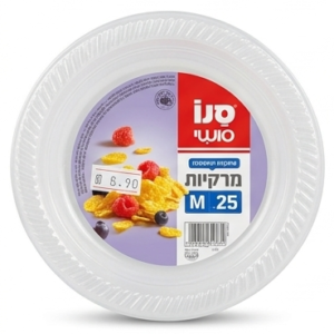 סנו מרקיות שקופות ארוז 25 יח