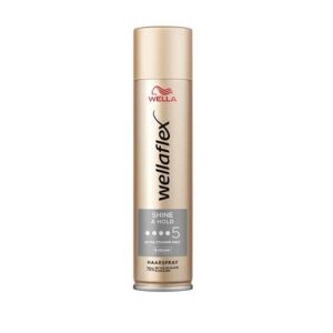 WELLAFLEX ספריי  לשיער חזק  מלא ברק 250 מ"ל
