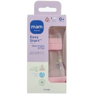 MAM מאמ בקבוק אנטי קוליק וורוד 160 מל