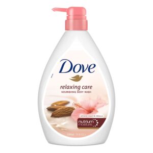 DOVE תחליב רחצה 1 ליטר שקדים והיביסקוס